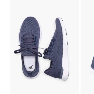 Blue sneakers